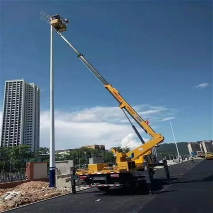 隆化县维修路灯的曲臂升降车出租