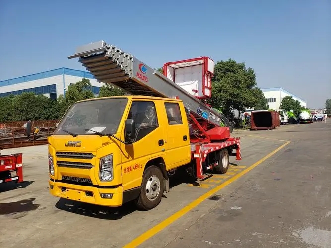 隆化县附近云梯车出租 砂石搬运